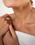 Le Knot ring silver