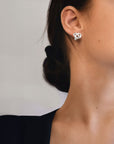 Le Knot studs silver