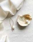 Le Pearl earrings gold