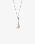 Le Pearl single necklace silver