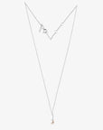 Le Pearl single necklace silver