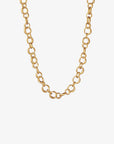 Les Amis drop chain necklace gold