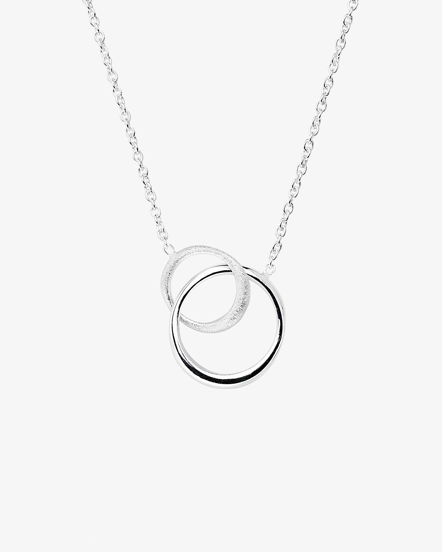 Les Amis single necklace silver
