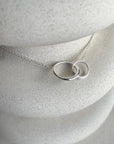 Les Amis single necklace silver