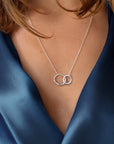 Les Amis single necklace silver