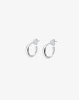 Les Amis small hoops silver