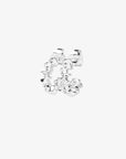 Les Roches hoops silver