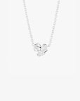Lotus necklace silver