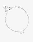 Love Vibe drop bracelet silver