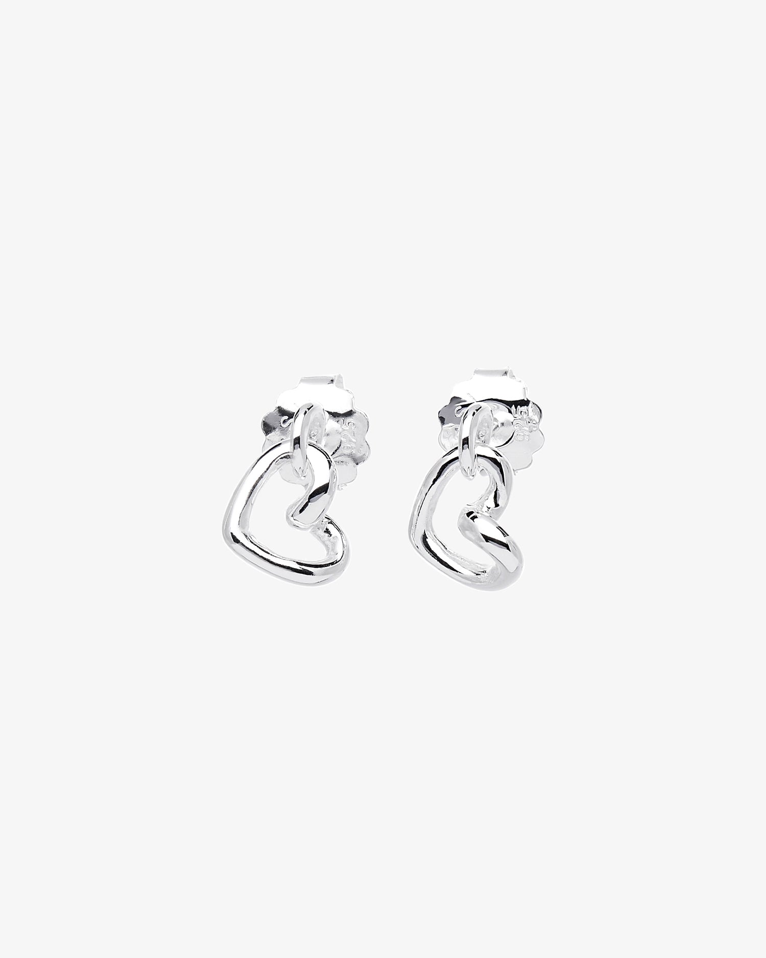 Love Vibe drop studs silver