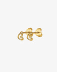 Love Vibe petite studs gold