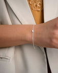 Love bubble bracelet silver