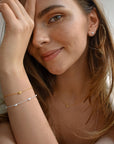 Love bubble full bracelet silver