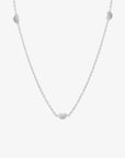 Love bubble full necklace silver
