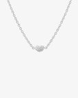 Love bubble necklace silver