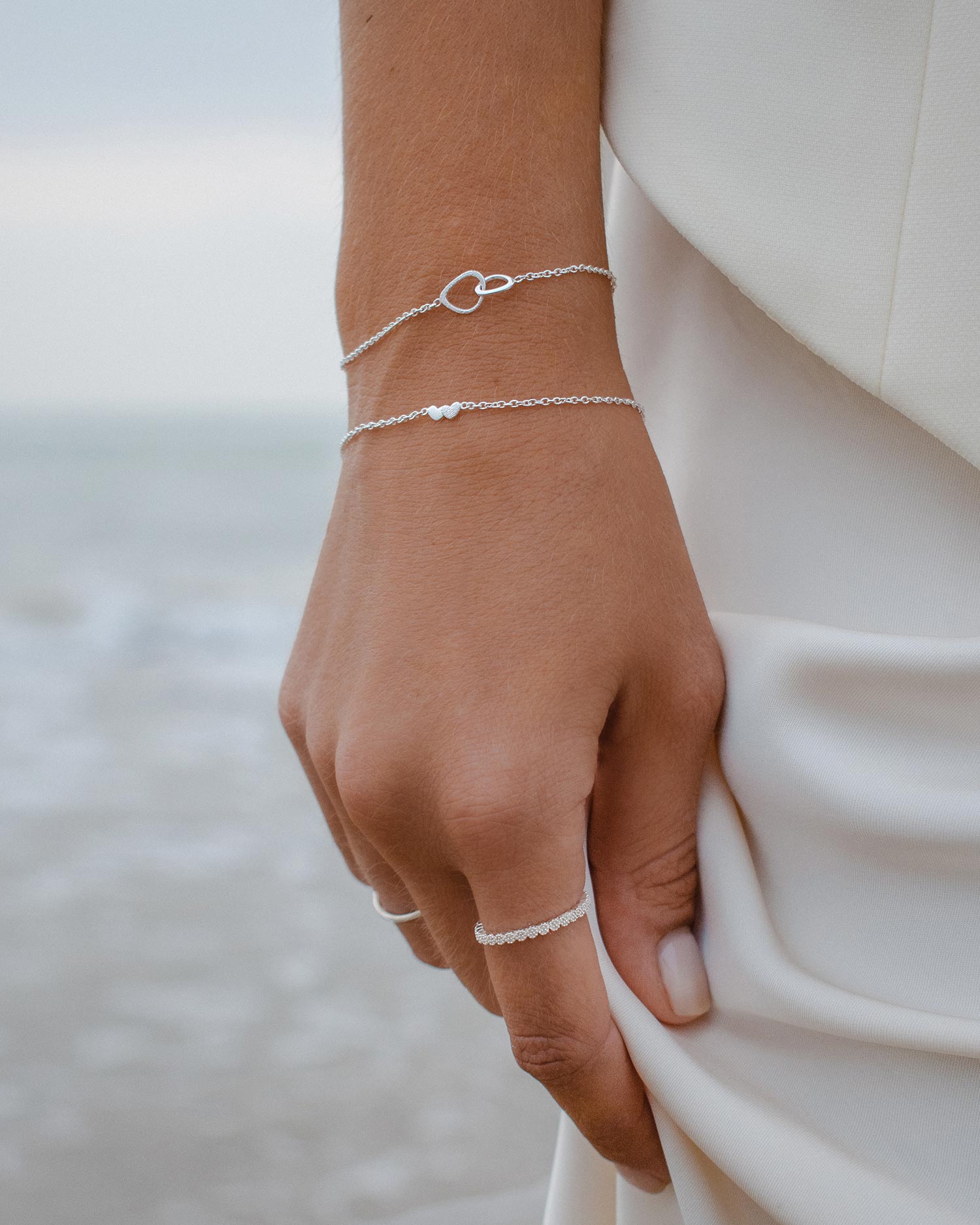 Loving Heart bracelet silver
