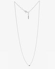 Loving Heart drop necklace silver