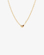 Loving Heart drop necklace gold