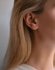Loving Heart drop studs gold