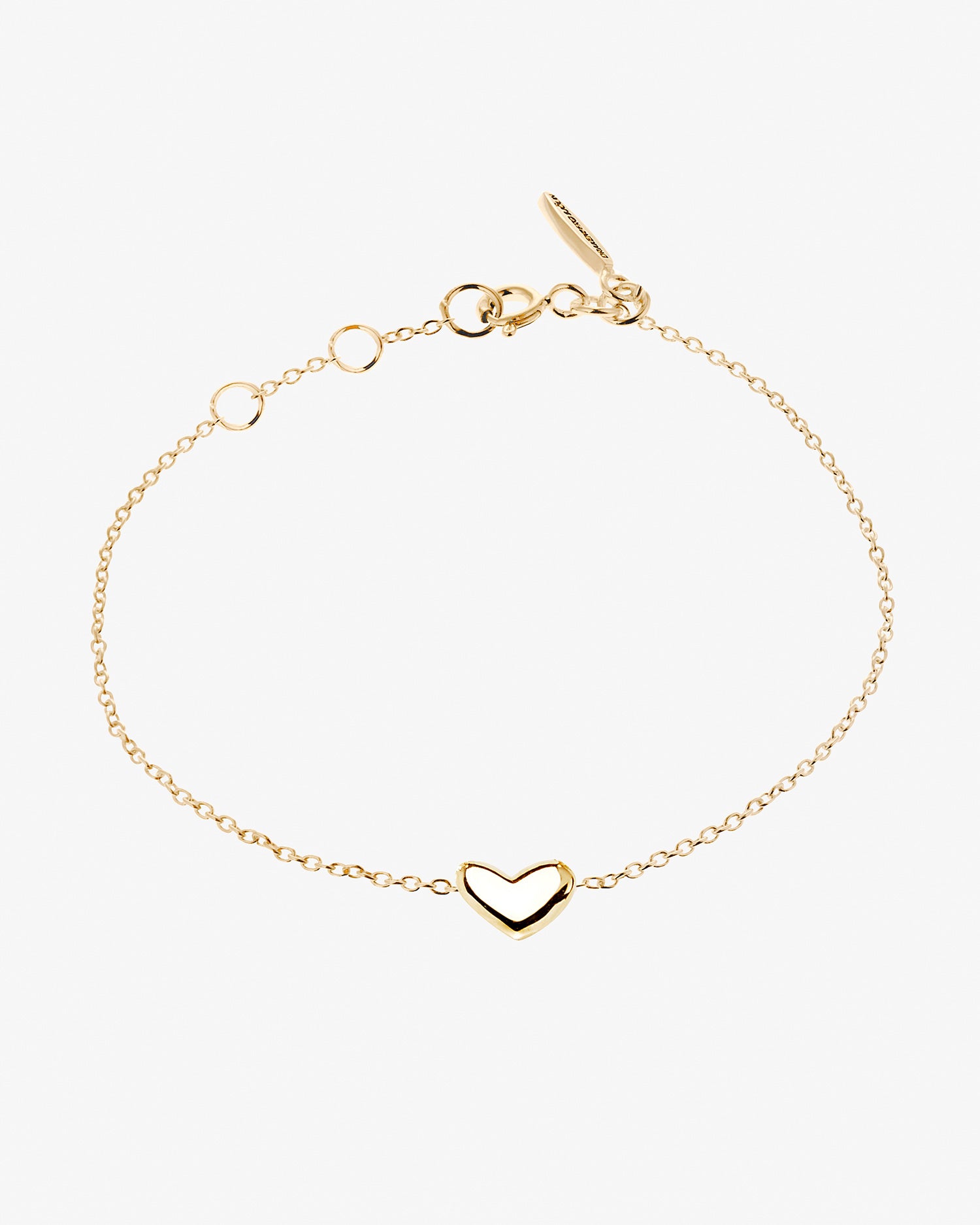 Loving Heart medium single bracelet gold