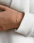 Loving Heart medium single bracelet gold