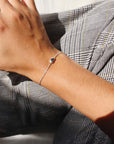 Loving Heart medium single bracelet silver