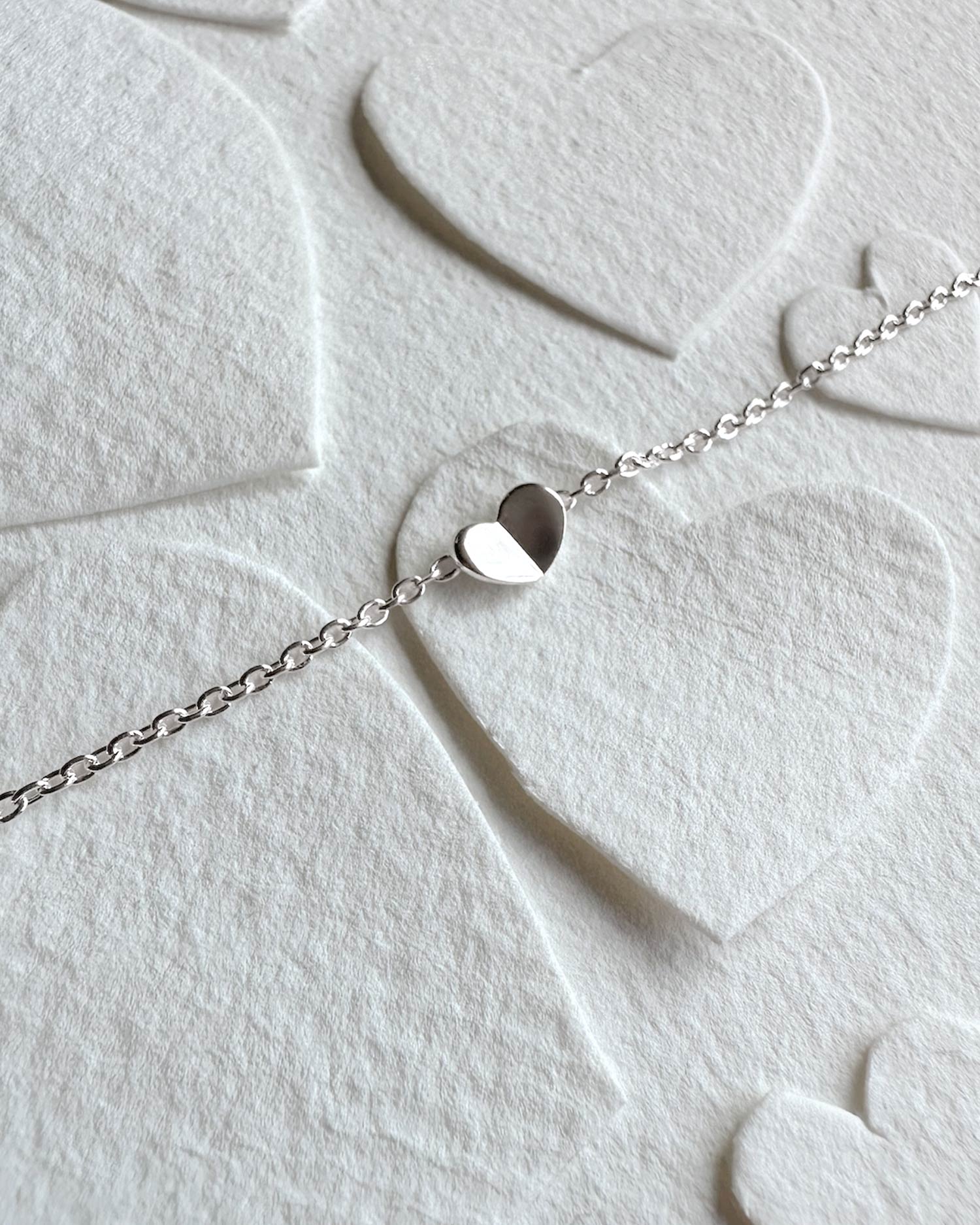 Mi Amor bracelet silver