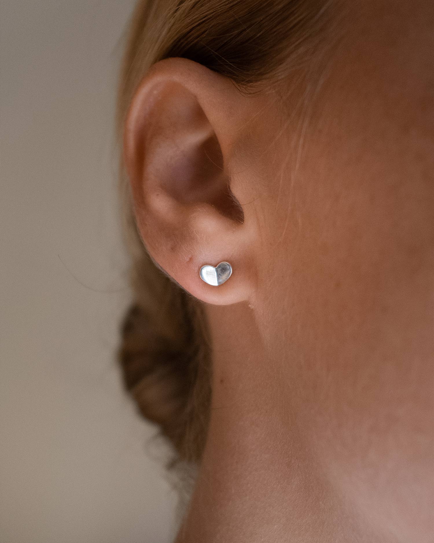 Mi Amor studs silver