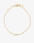 Milky Way drop bracelet gold