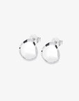 Morning Dew big hoops silver