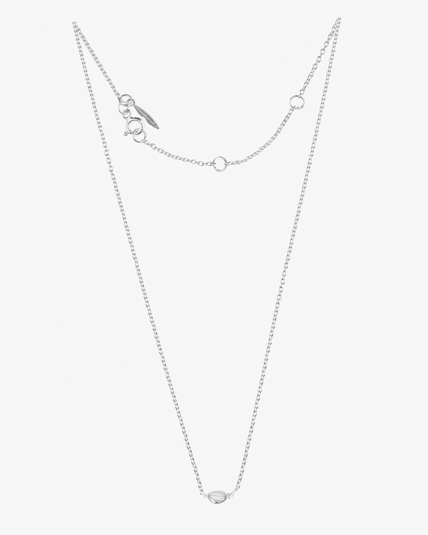 Morning Dew petite necklace silver