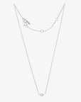 Morning Dew petite necklace silver
