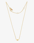 Morning Dew petite necklace gold
