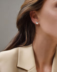 Morning Dew small studs silver