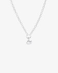 New Bud drop necklace silver