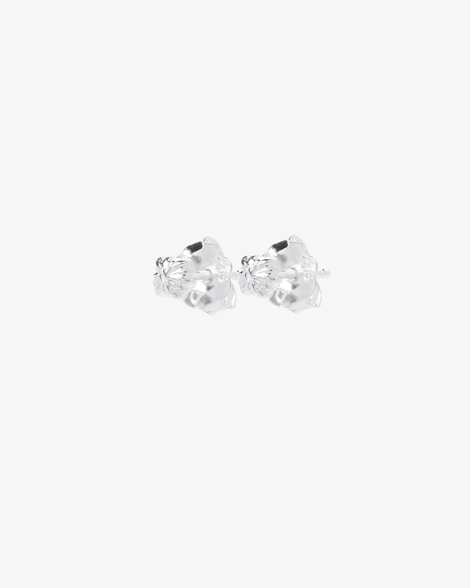 New Bud drop studs silver