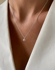 New Bud necklace silver