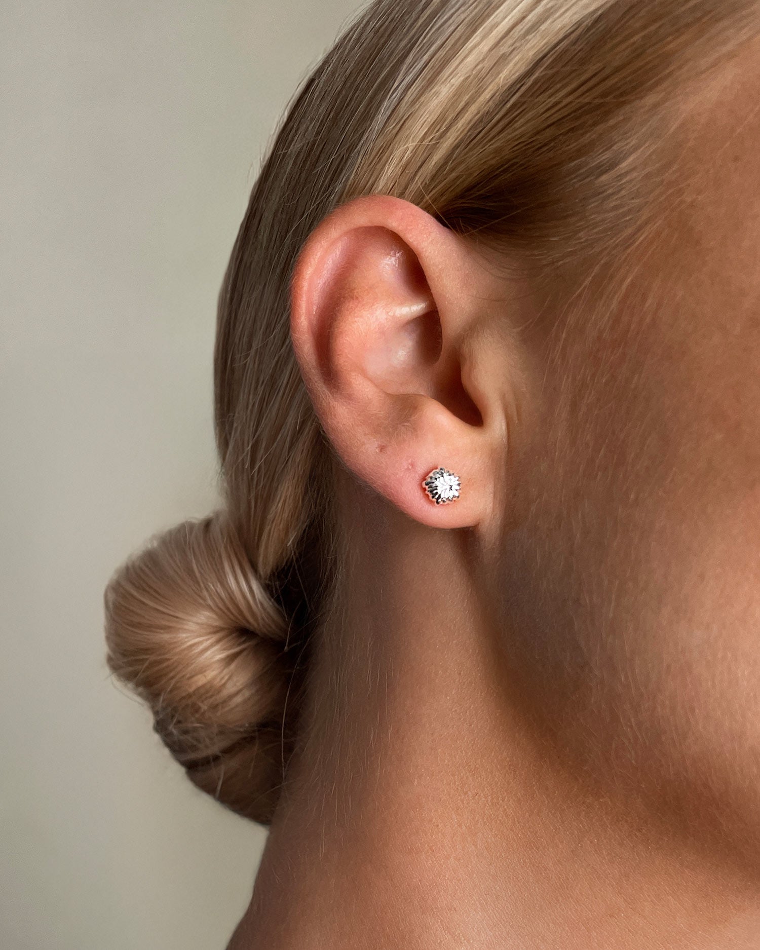 New Bud studs silver