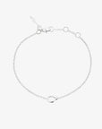 Ocean drop bracelet silver