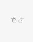 Ocean drop studs silver