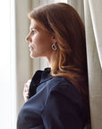 Ocean earrings silver