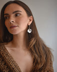 Pacific earrings silver