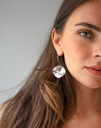 Pacific earrings silver