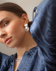 Pacific studs silver