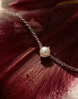 Petite Pearl bracelet silver