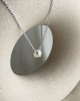 Petite Pearl necklace silver