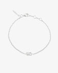 Rocky Shore drop bracelet silver