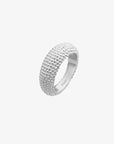 Stardust grande ring silver