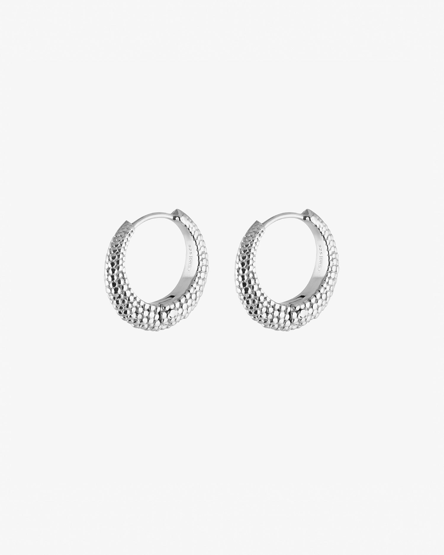 Stardust hoops silver