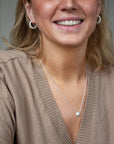 Stardust hoops silver